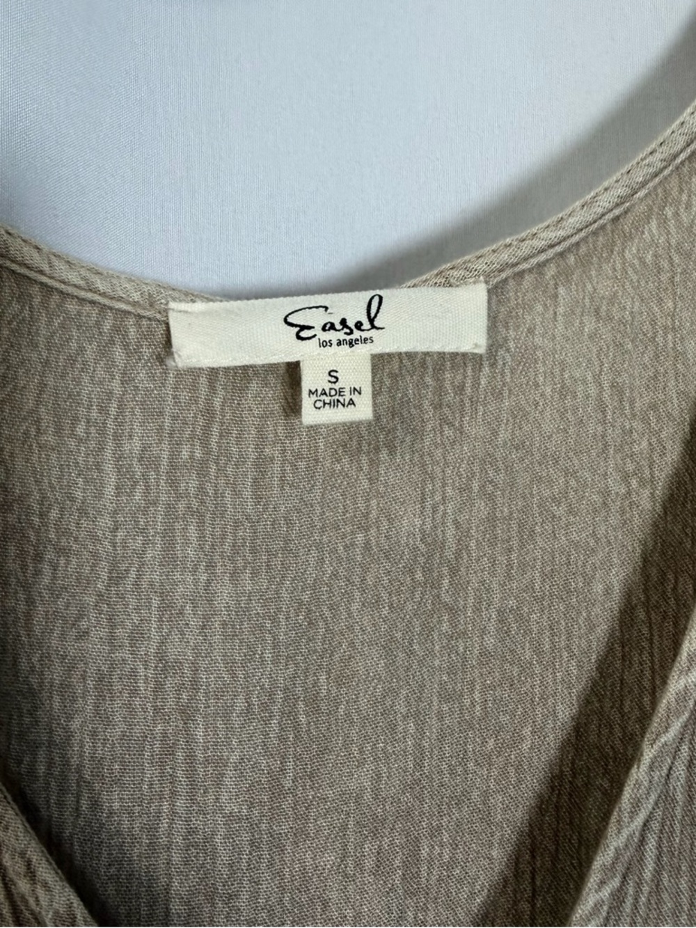 Easel Sleeveless Boho Duster - Picture 4 of 5
